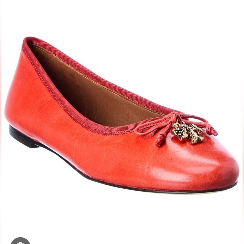 Tory Burch Charm Ballet Flats. Size 9